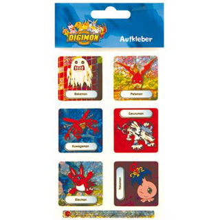 Aufkleber Digimon Assorti