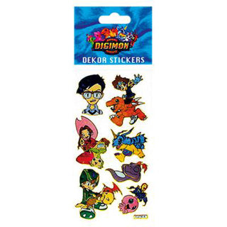 Aufkleber Digimon Große Assorti