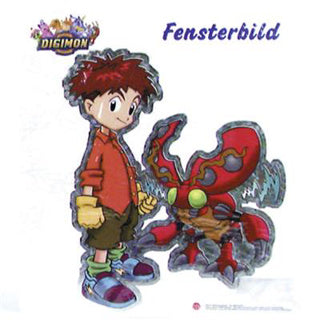 Fensteraufkleber Digimon Groot