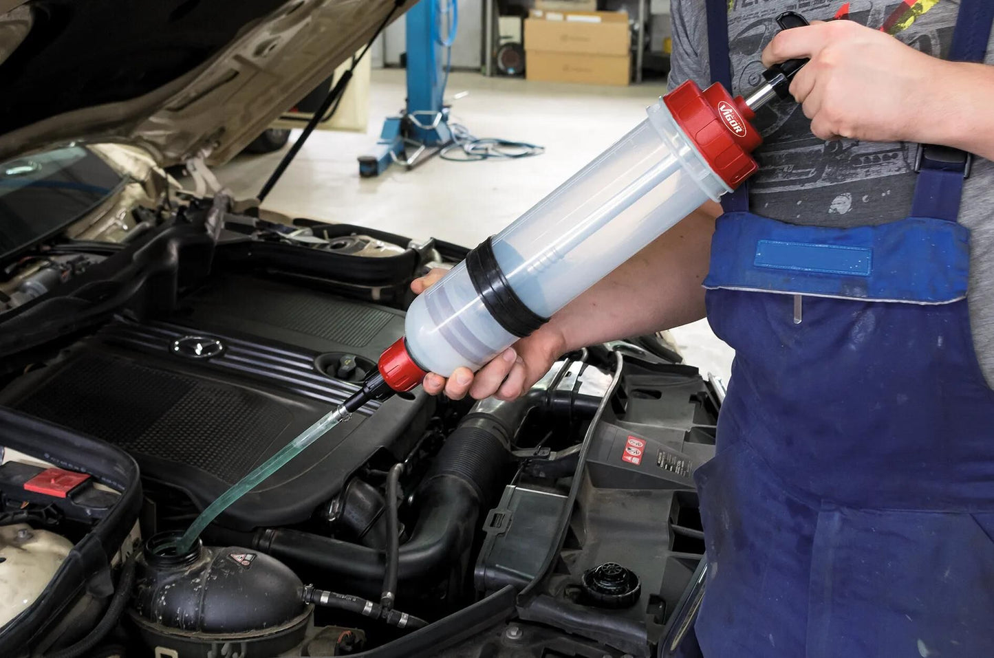 Vigor Vakuumpumpen 1,5 l inkl. 5 Adapter