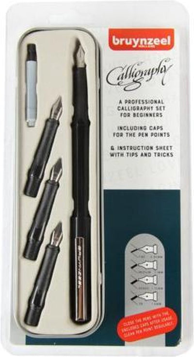 Bruynzeel Kalligraphie 8-teilig Set