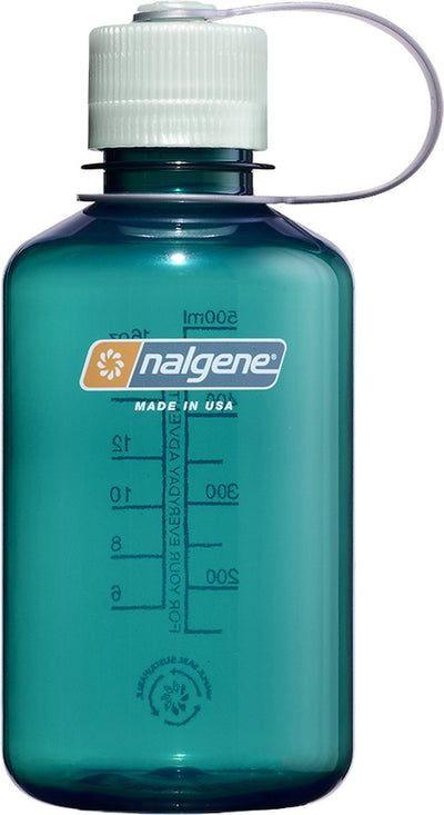Nalgene – schmale Öffnung – Trinkflasche – Wasserflasche – auslaufsicher – 500 ml – BPA-frei – nachhaltig – Forellengrün