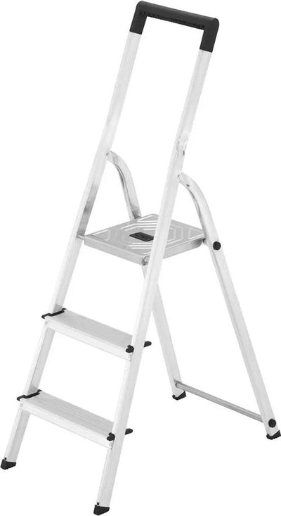 Hailo Hailo L40 Aluminium Haushaltstreppe Klustrapk 3 Stufen