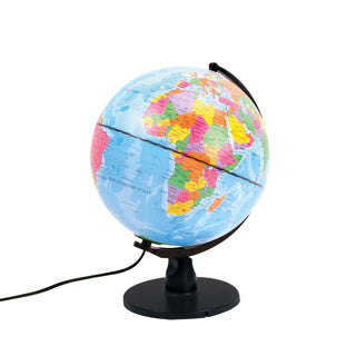 Basic Globe mit LED -Licht Niederländisch 25 cm