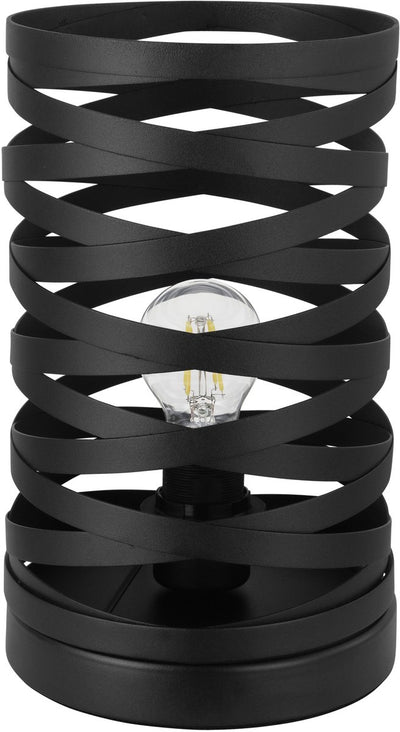 Eglo Cremela Tischlampe – E27 – 29 cm – Schwarz – Stahl