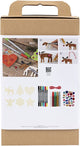 Creativ Company Hobby-Set Weihnachtsdekoration, Farben, 1 Box