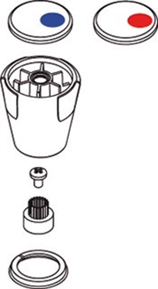 Venlo Nimbus II Bedienelement Sanitärarmatur F963580aa