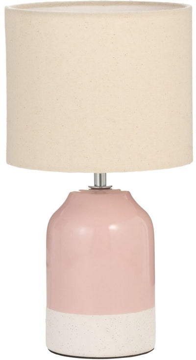 Pauleen LED-Tischleuchte Sandy Glow - E14 - max. 20 W – Wohnzimmer, Schlafzimmer, Esszimmer – Cremerosa