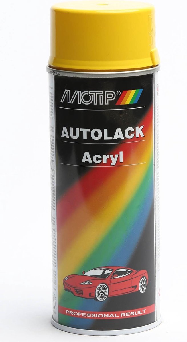 Motip 43900 – Autolack-Sprühdose – Gelb – 400 ml