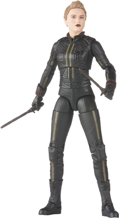 Marvel Hasbro Hawkeye – Legends Yelena Belova (BAF: Hydra Stomper), 15 cm große Actionfigur – mehrfarbig