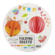Klappblätter um 15 cm 100 Stück 10 Farben