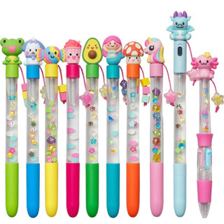 Gear2play Pen Maker Magic – Deluxe: Mega-Stiftset – stellen Sie 10 einzigartige Stifte mit Perlen, Anhängern und allerlei Figuren her