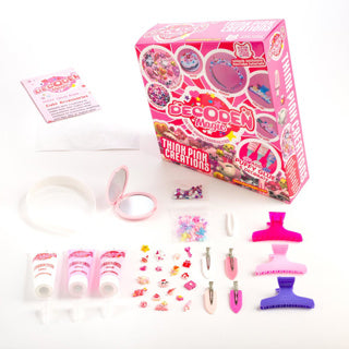 Spectron Decoden Magic – Deluxe: Think Pink Creations Puffy-Kleber-Bastelset