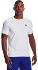 Under Armour UA HG Armour Fitted SS-WHT Herren-Sportshirt – Weiß – Schwarz