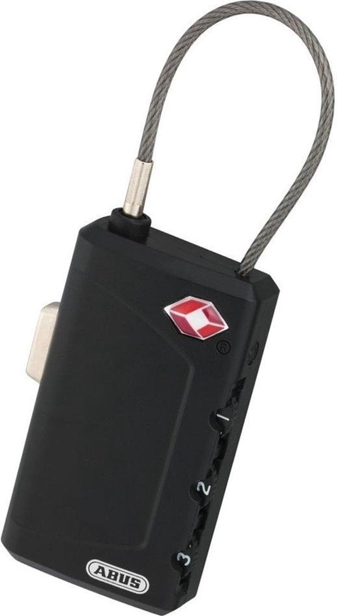 Abus Zahlen-Vorhängeschloss 148tsa – 24 mm – verzinkter Stahl (im Blister verpackt)