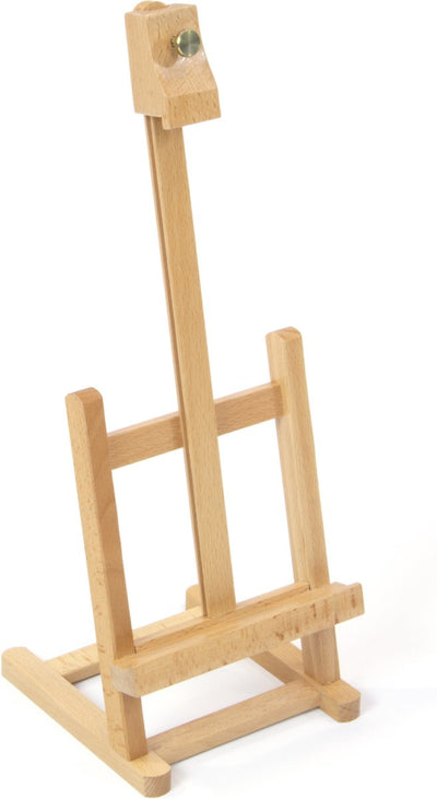Kangaro Tischstaffelei – klein – Buchenholz – für Leinwand bis 30 cm – k-830003