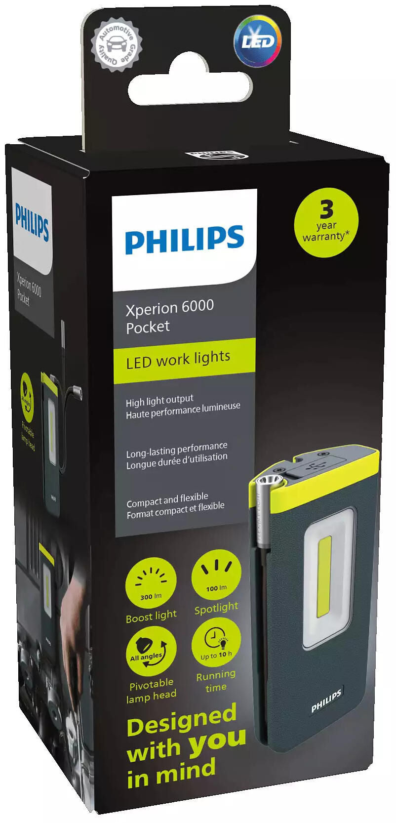 Philips Handlampen xperion 6000 Taschenlampen xperi. 6000 Taschen