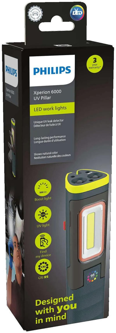 Philips xperion 6000 UV-Säulenlauflampen. xperi.6000 UV-Pillenlicht