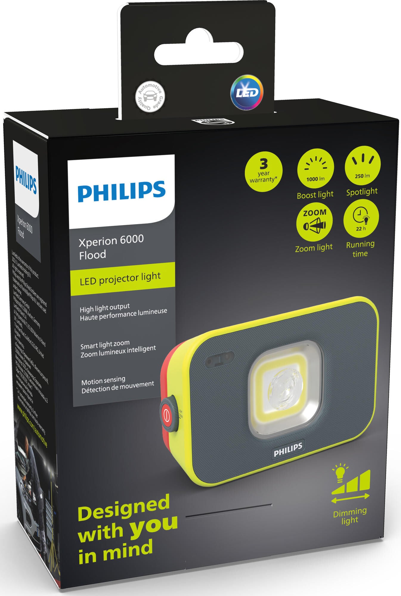 Philips Arbeitsleuchte xperion 6000 Griff. XPerion 6000 Flood