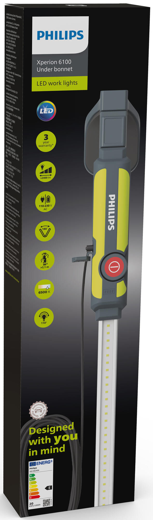 Philips Motorraumleuchte xperion 6100 Motorhaube. Motorraumleuchte LED 1,2 W XPerion Motorhaube