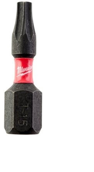 Milwaukee Shockwave Impact Duty™ Schraubendreher-Bits Shockwave Tx15 x 25 mm – 2 Stück – 4932430872