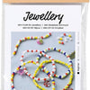 Creativ Company Mini Hobbyset Schmuck Schrumpf Filmarmbänder Gelb gelb