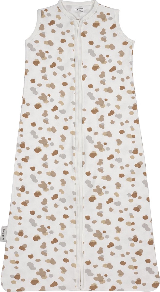 Meyco Babyflecken Baby-Sommerschlafsack – neutral – 70 cm – 0,3 Tog