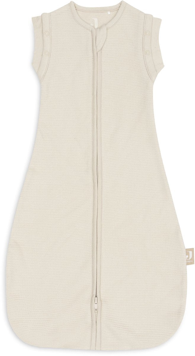 Jollein Kokon-Schlafsack Baby 0-3 Monate – kleine Waffel – Sand