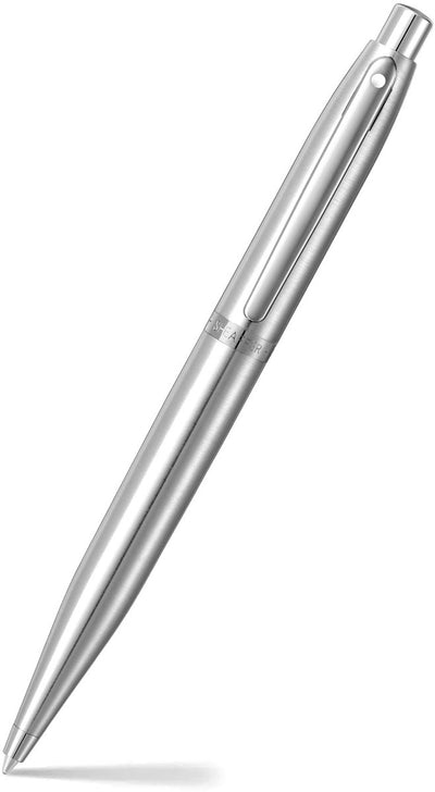 Sheaffer Kugelschreiber – VFM – gebürstetes Chrom-Finish – Feder M – Schreibfarbe Schwarz – SF-E2942651