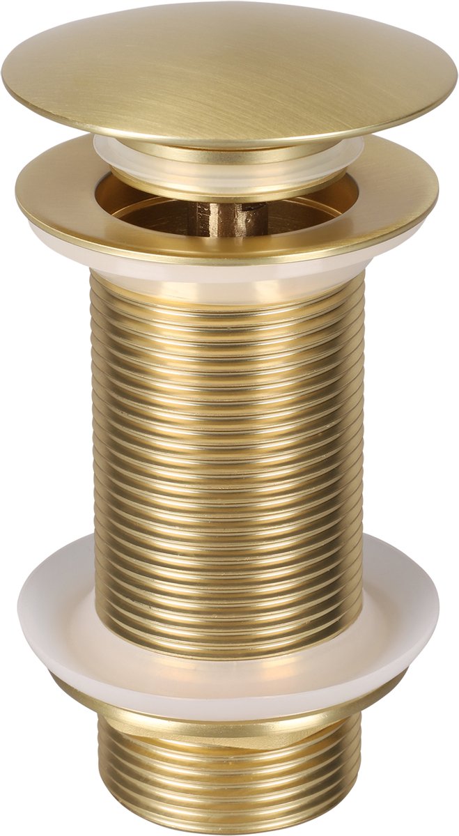 Differnz Waschbecken-Ablaufstopfen Pop-Up-Design 9,8 cm Gold