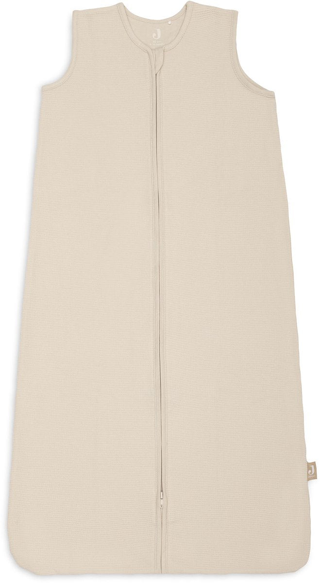 Jollein Schlafsack Baby ärmellos 70cm – Jersey – Little Waffle Sand