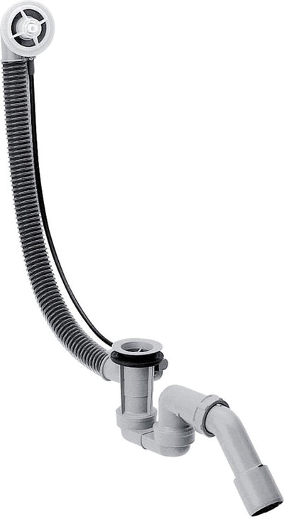 Hansgrohe Flexaplus Wannenablauf Unterputzteil – für kleine bis normale Badewannen – Kabellänge 52 cm