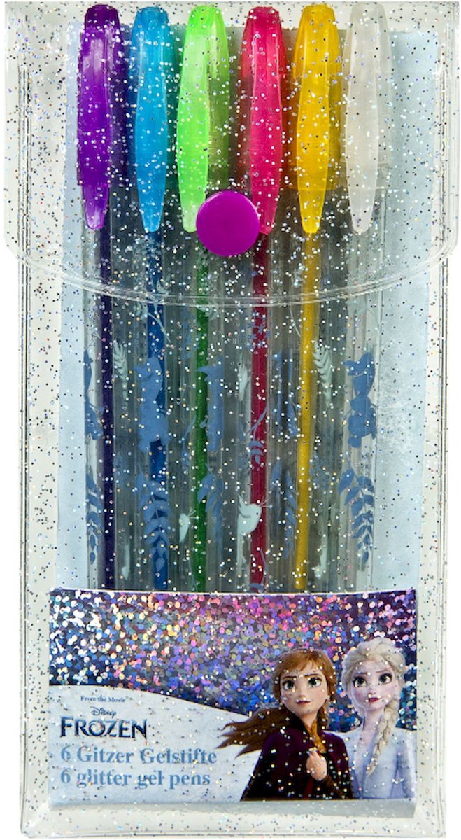 Gefrorene Glitzergelstifte, 6st.
