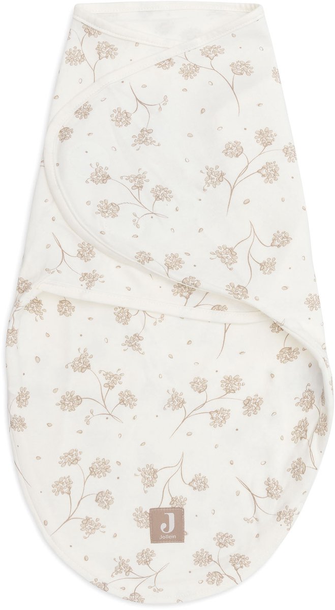 Jollein Wrapper – Babyschlafsack – 0–3 Monate – Blätterträume