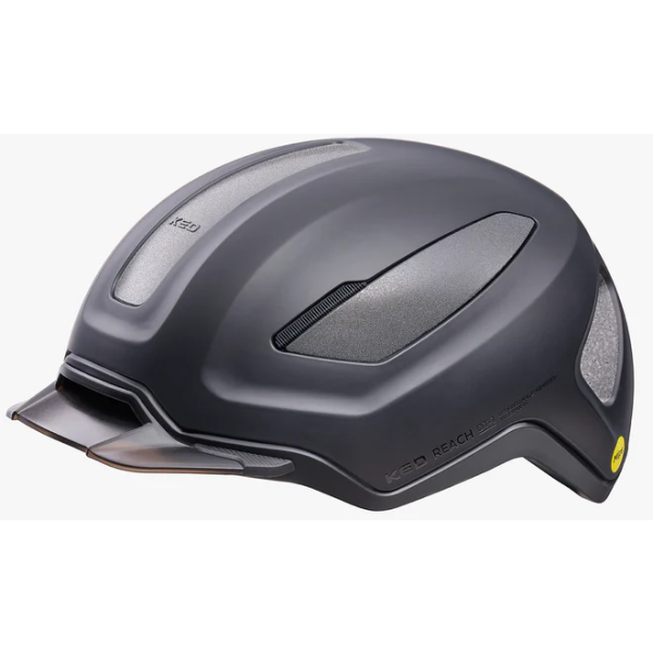 Ked Fahrradhelm Reichweite DT Medium 54-58 cm Black Matt