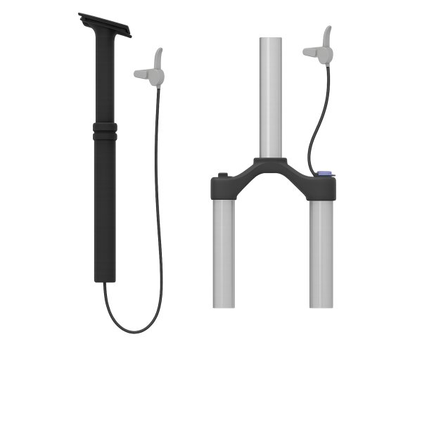 ELVEDES Kabel Kit Droper-Post und Lock-Out-Fernbedienungen Super Flex