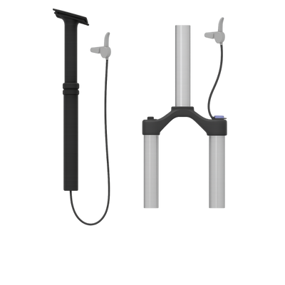 ELVEDES Kabel Kit Droper-Post und Lock-Out-Fernbedienungen Super Flex