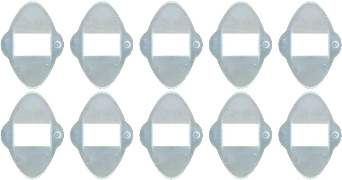 SKS Fender Gummi transparent pro 10 Stücke