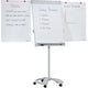 Flipchart Franken FC 81 Rollen weiß