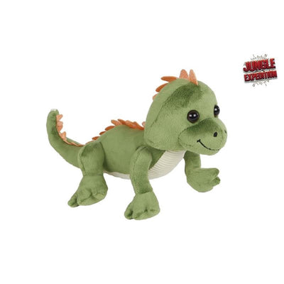 Jungle Expedition Eidechse Plüsch grün 35cm