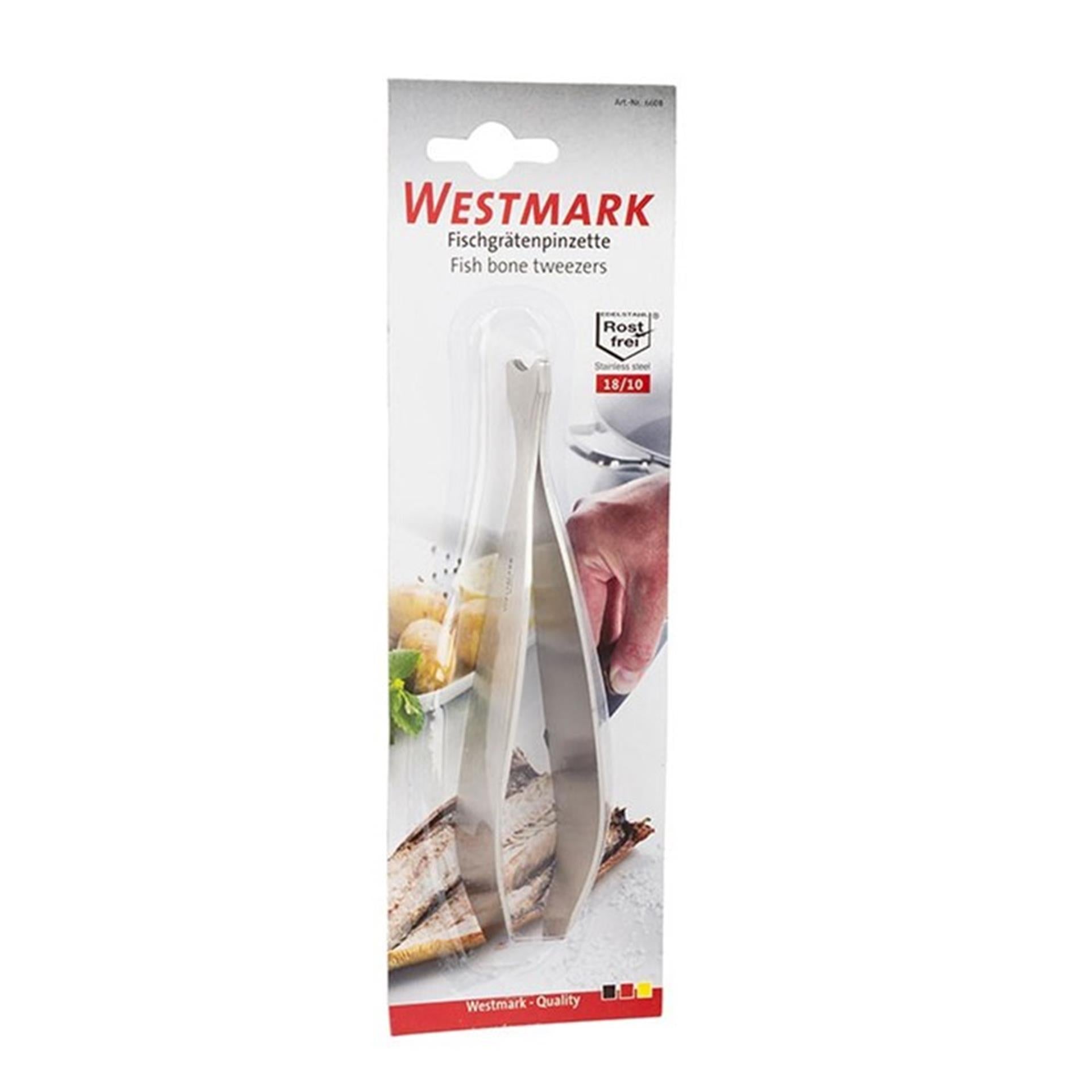 Westmark Fischgrätenpinzette – Edelstahl – 14 cm