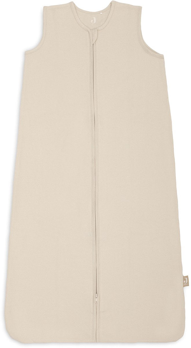 Jollein Schlafsack Baby ärmellos 110cm – Jersey – Little Waffle Sand