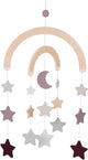 Goki Holzbaby Mobile Starry Sky Pink