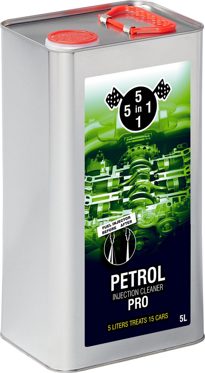 5in1 Benzin-Einspritzreiniger 5l