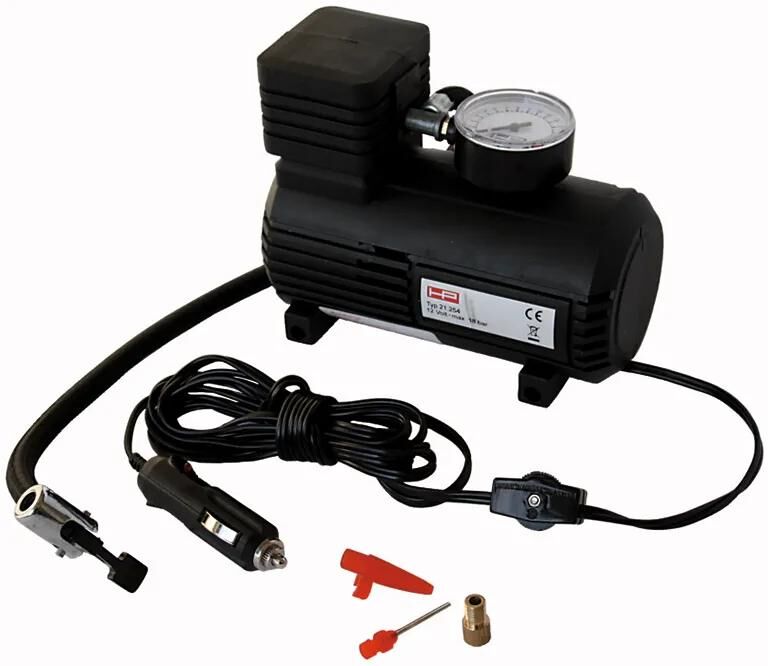 HP Air Compressor 12V 18Bar mit 3 Adorditaladapter