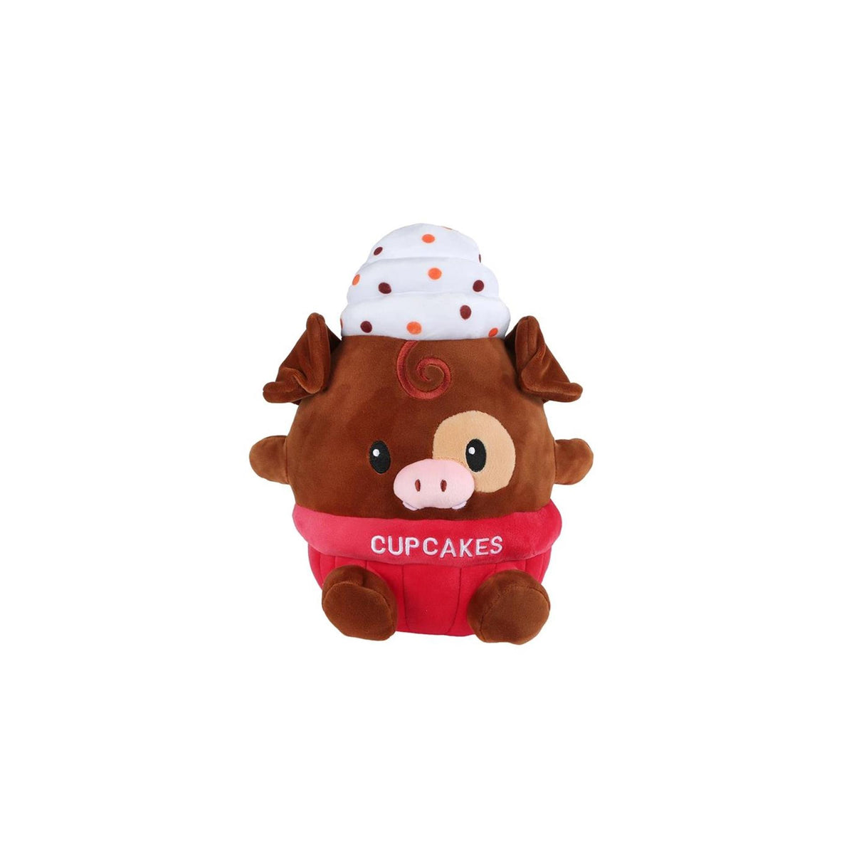 Flauschiges Menü Cupcake Bär 2fach 27cm