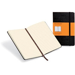 Notizbuch Moleskine XL Line Softcover schwarz