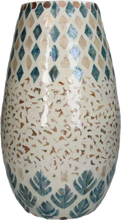 HD Collection Vase Capiz Multi 20x20x35cm