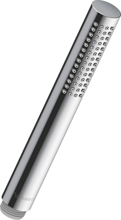 Duravit Handbrause 1 Position Minus-Flow – Duschkopf – wassersparend – Easyclean – Chrom hochglänzend