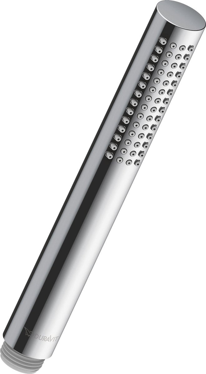 Duravit Handbrause 1 Position Minus-Flow – Duschkopf – wassersparend – Easyclean – Chrom hochglänzend